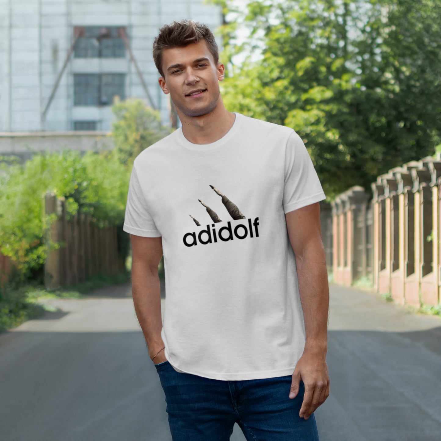 T-shirt Adidolf Homme