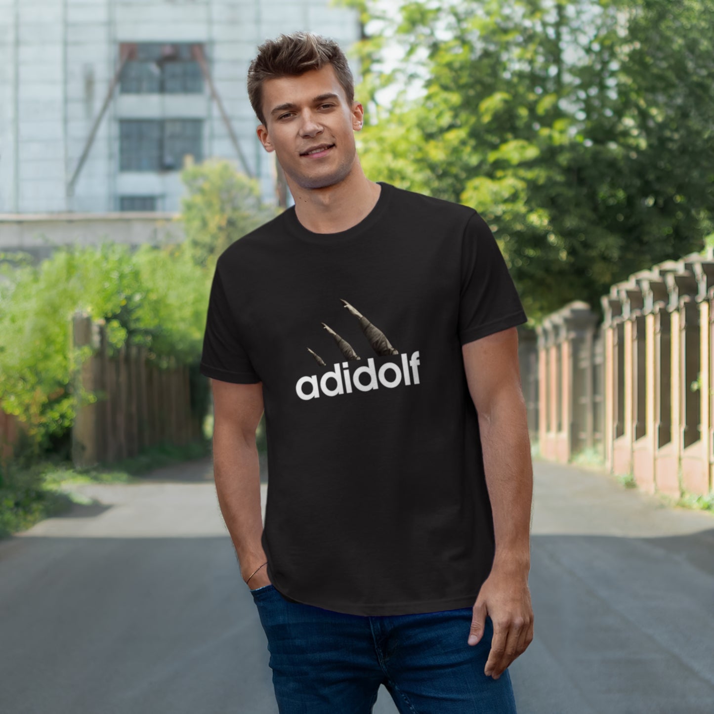 T-shirt Adidolf Homme